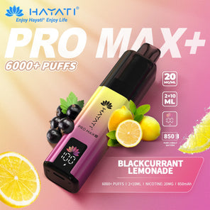 Hayati Pro Max Plus 6000+ | 5 PACK - Discount Vapes