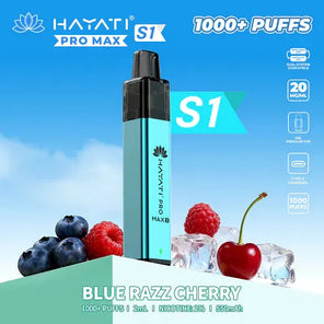 Hayati Pro Max S1 1000+ | Single Bar - Discount Vapes