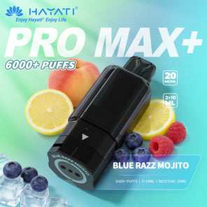 Hayati Pro Max Plus 6000+ Pods | 5 PACK - Discount Vapes