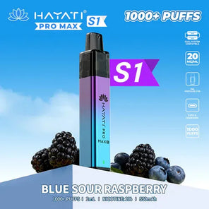 Hayati Pro Max S1 1000+ | Single Bar - Discount Vapes