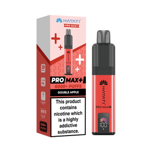 Hayati Pro Max Plus 6000+ | Single Bar - Discount Vapes