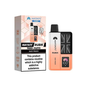 Hayati Rubik 7000+ | 5 PACK - Discount Vapes