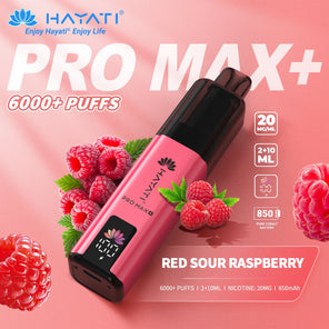 Hayati Pro Max Plus 6000+ | 5 PACK - Discount Vapes