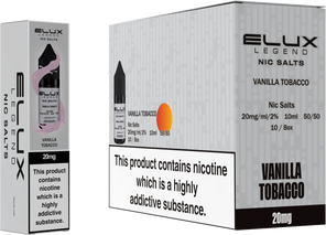 Elux Nic Salts 20mg | Single Bottle - Discount Vapes