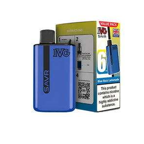 IVG SAVR 3000+ | 5 PACK - Discount Vapes