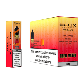 Elux Nic Salts 5mg | 10 PACK - Discount Vapes