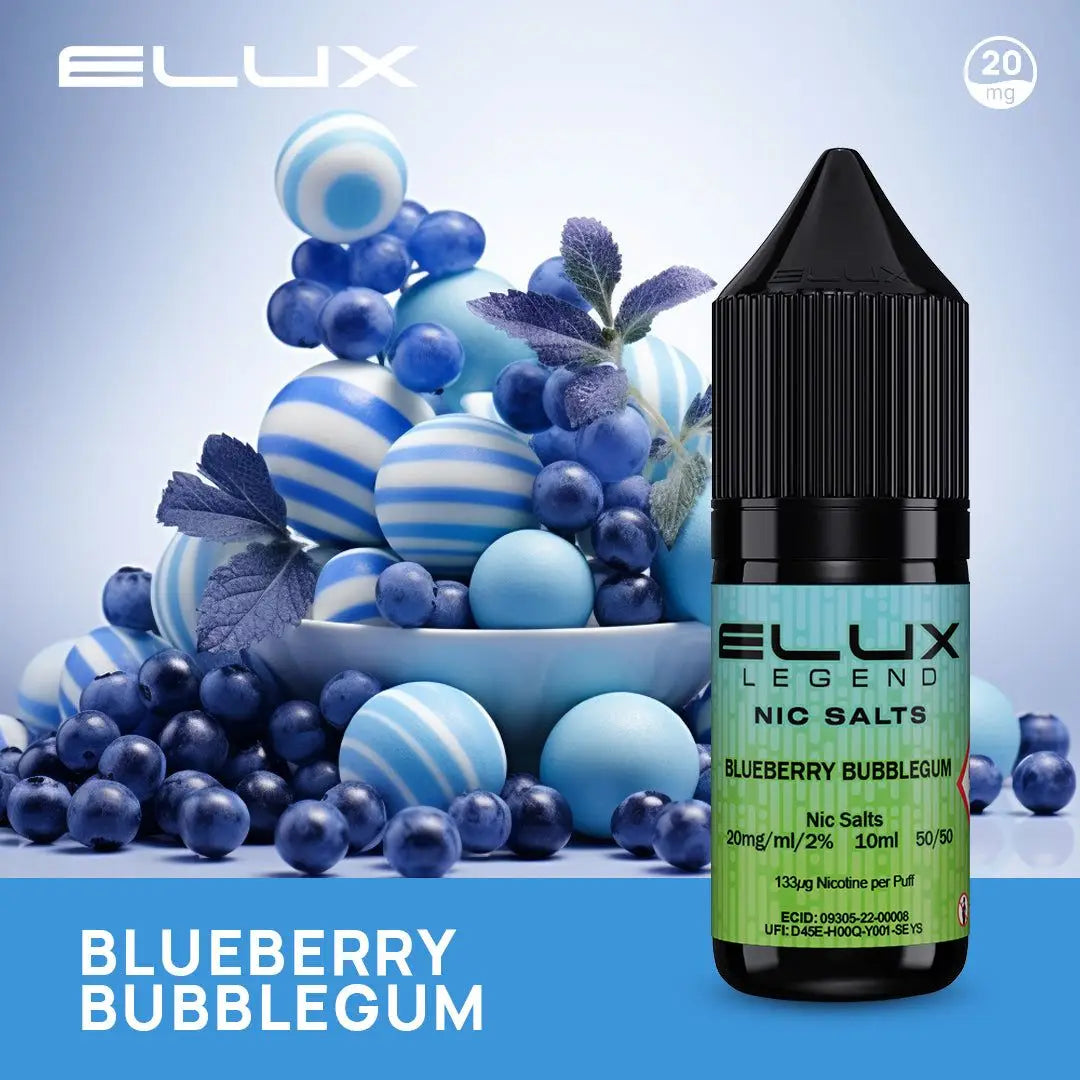Elux Nic Salts 20mg | 10 PACK - Discount Vapes