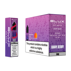 Elux Nic Salts 5mg | 10 PACK - Discount Vapes