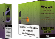Elux Nic Salts 20mg | Single Bottle - Discount Vapes