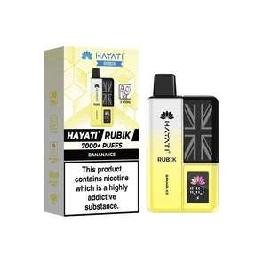 Hayati Rubik 7000+ | Single Bar - Discount Vapes