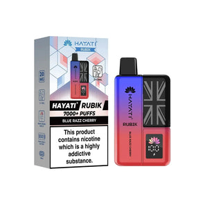 Hayati Rubik 7000+ | Single Bar - Discount Vapes