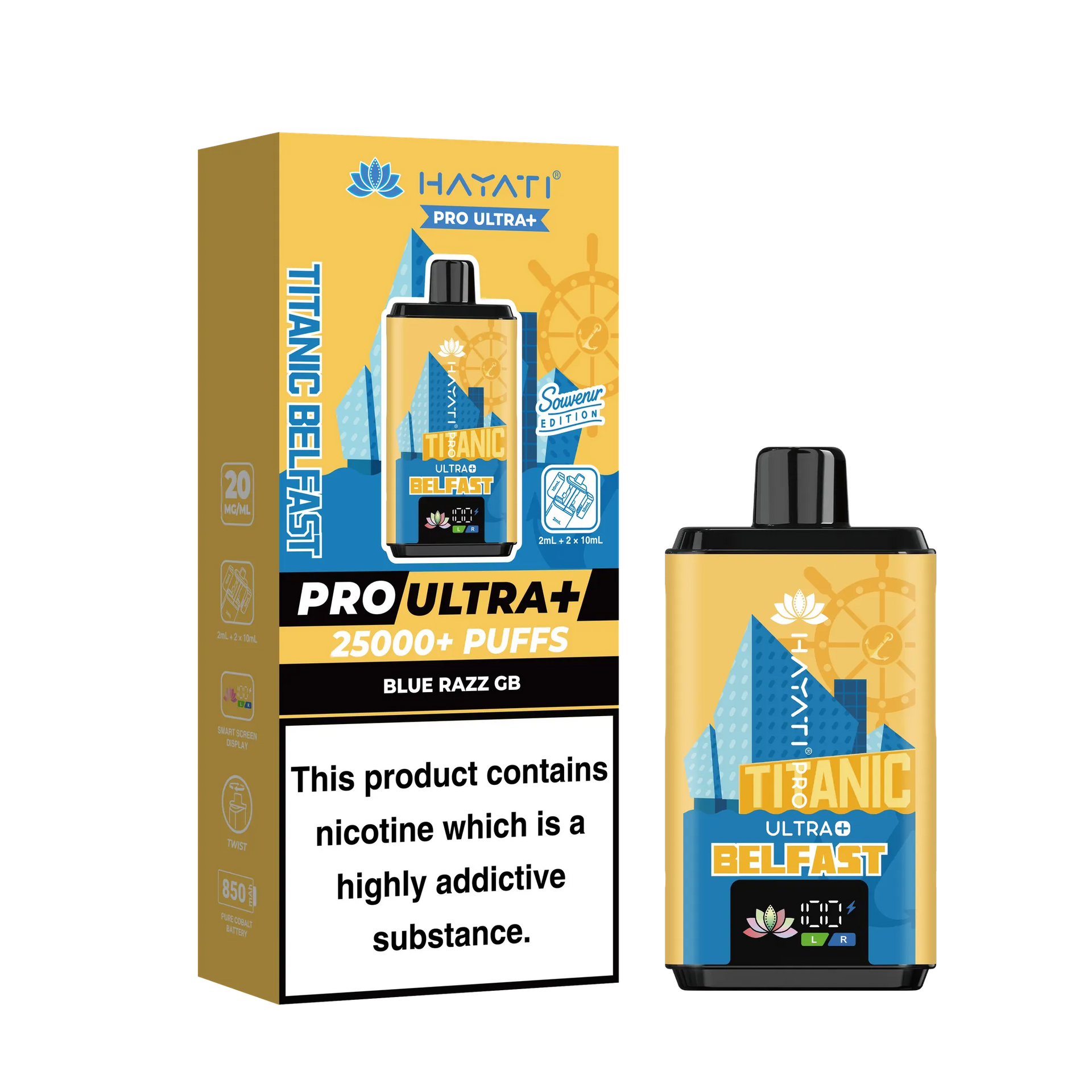 Hayati Pro Ultra Plus 25,000+ | Single Bar