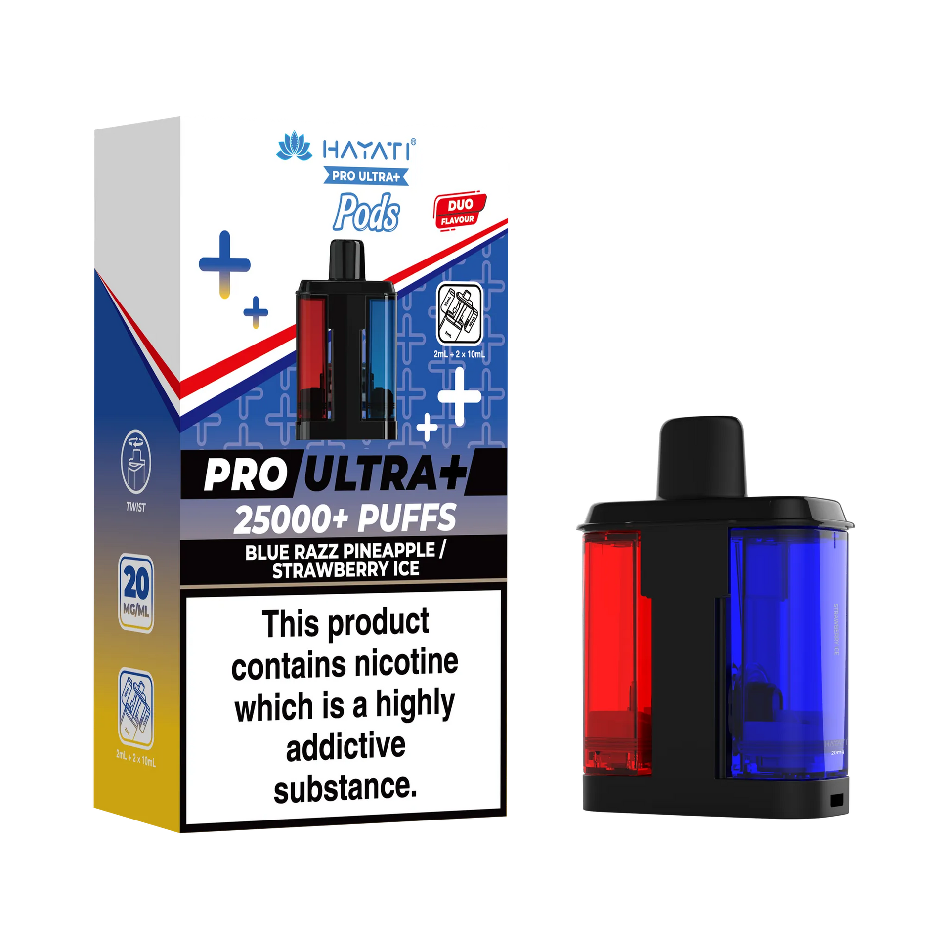 Hayati Pro Ultra Plus 25000+ Pods | Single Pack