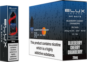 Elux Nic Salts 20mg | Single Bottle - Discount Vapes