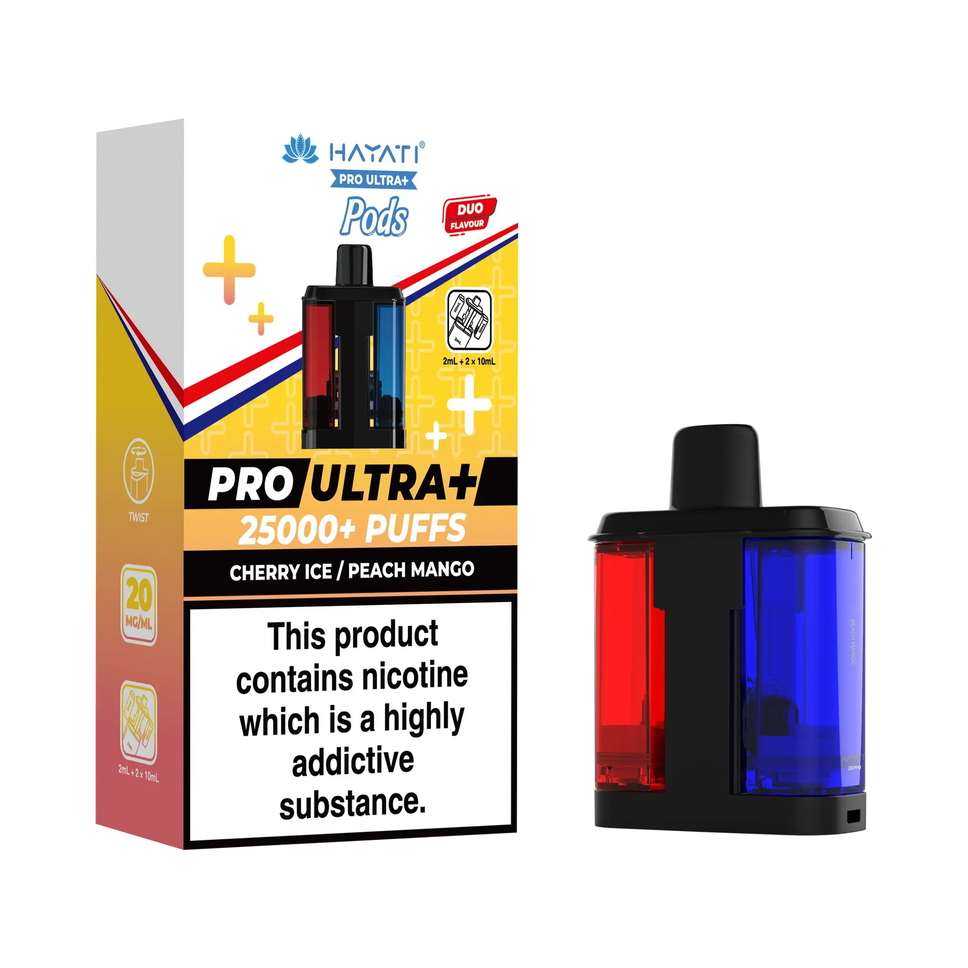 Hayati Pro Ultra Plus 25000+ Pods | 5 PACK - Discount Vapes