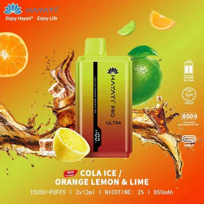 Hayati Pro Ultra 15,000+ | 10 PACK - Discount Vapes