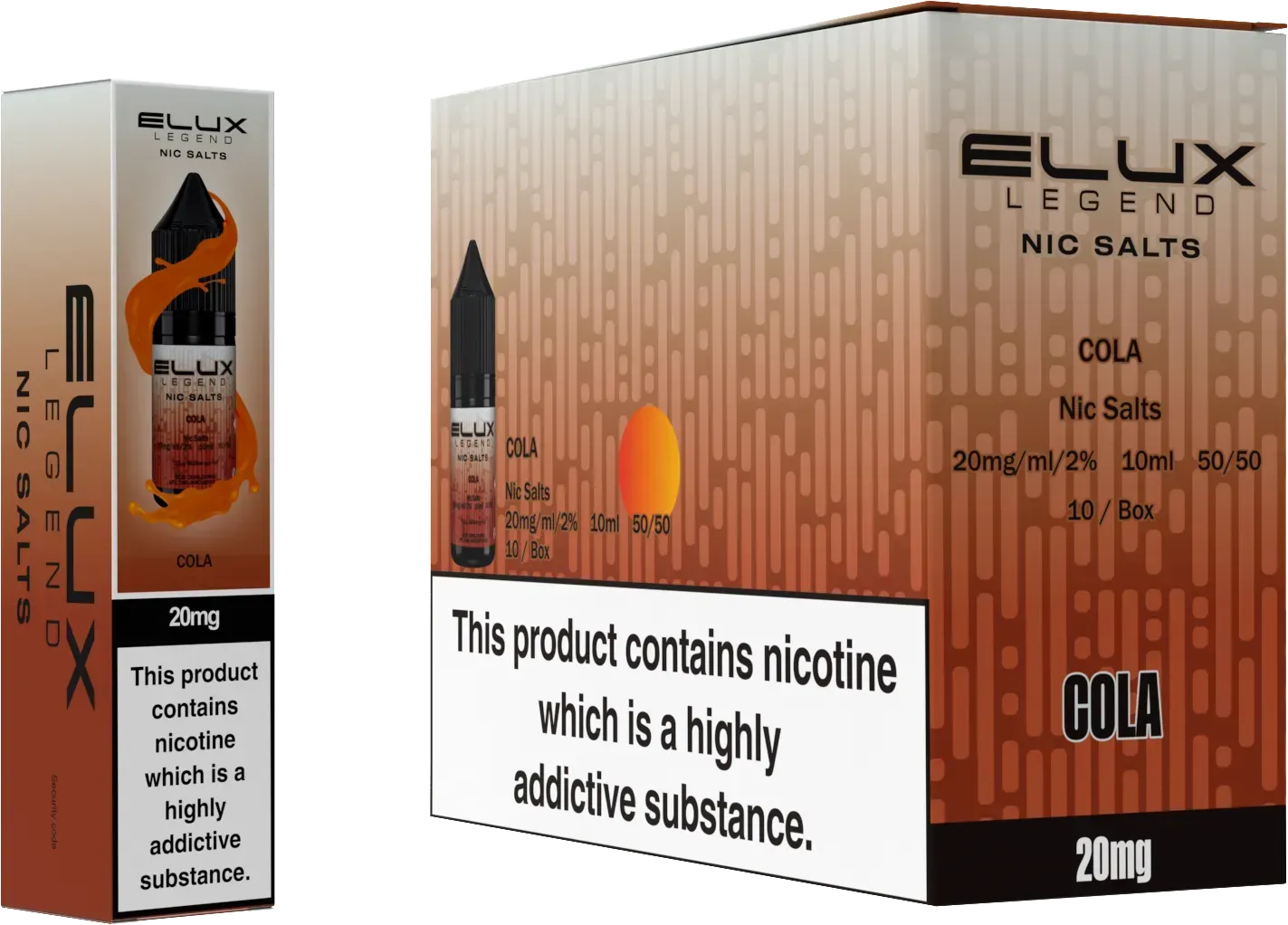 Elux Nic Salts 20mg | Single Bottle - Discount Vapes