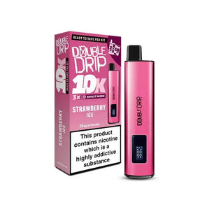 Double Drip 10K Prefilled Pod Kit | 5 PACK - Discount Vapes
