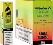 Elux Nic Salts 20mg | Single Bottle - Discount Vapes