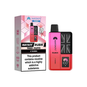 Hayati Rubik 7000+ | 5 PACK - Discount Vapes