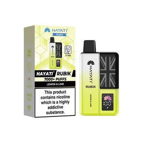 Hayati Rubik 7000+ | 5 PACK - Discount Vapes