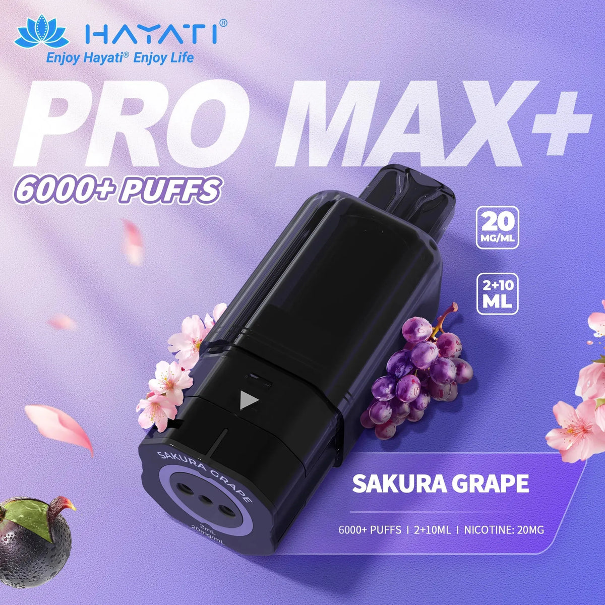 Hayati Pro Max Plus 6000+ Pods | 5 PACK - Discount Vapes
