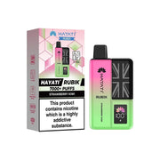 Hayati Rubik 7000+ | Single Bar - Discount Vapes