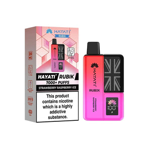 Hayati Rubik 7000+ | Single Bar - Discount Vapes