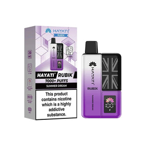 Hayati Rubik 7000+ | Single Bar - Discount Vapes