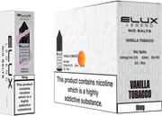 Elux Nic Salts 10mg | Single Bottle - Discount Vapes