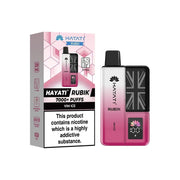 Hayati Rubik 7000+ | Single Bar - Discount Vapes