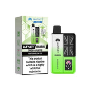 Hayati Rubik 7000+ | Single Bar - Discount Vapes