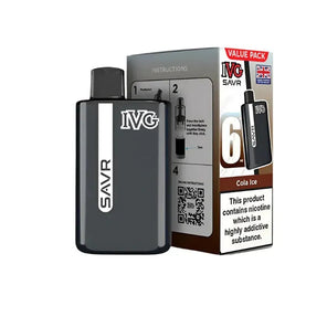 IVG SAVR 3000+ | 5 PACK - Discount Vapes