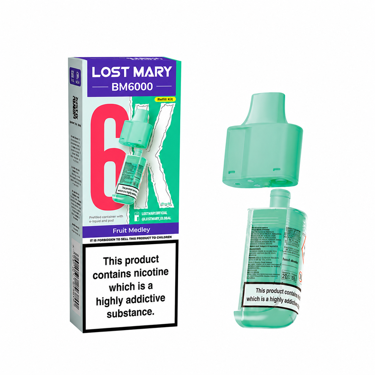 Lost Mary BM6000 New Edition Pods | 5 PACK
