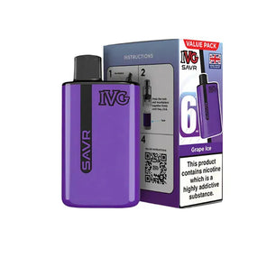 IVG SAVR 3000+ | 5 PACK - Discount Vapes